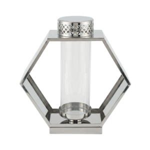 KAPLICZKA METALOWA HEX SREBRNY